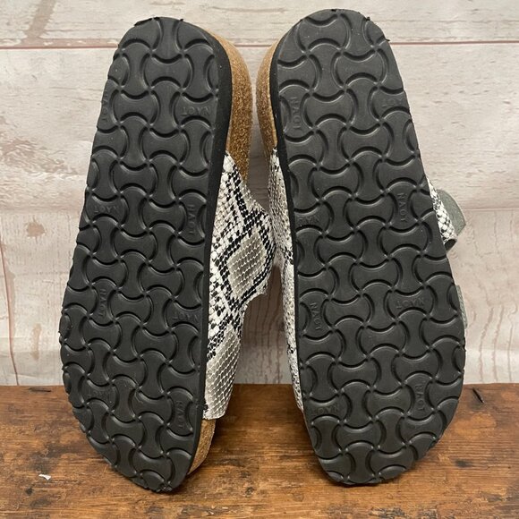 Naot Santa Barbara Snakeprint Slide Sandals New! - Picture 8 of 10